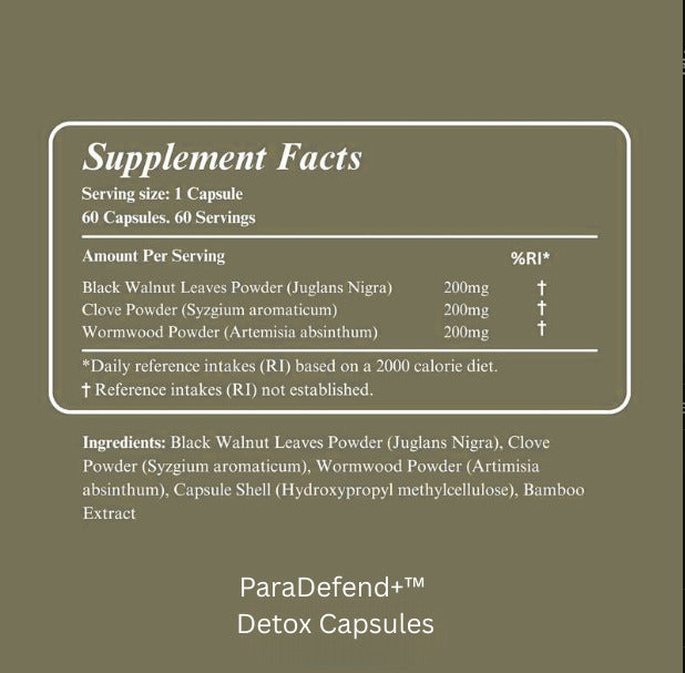 ParaDefend+™ Detox Capsules