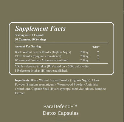 ParaDefend+™ Detox Capsules